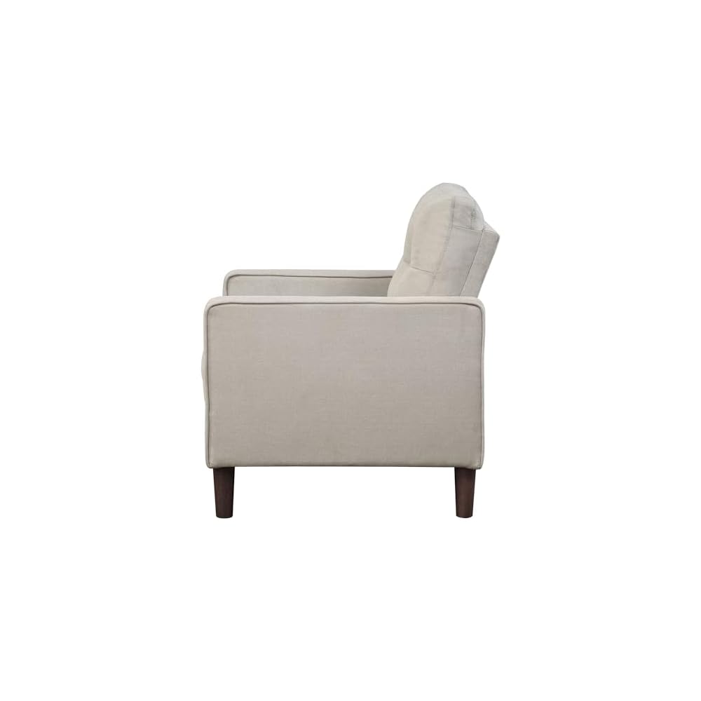 Coaster Bowen Living Room Performance Fabric Accent Chair, Beige 506787