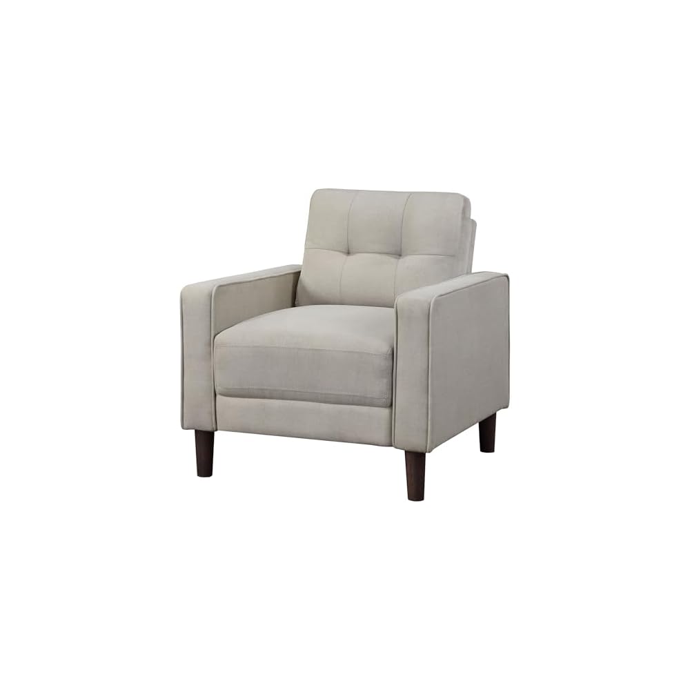 Coaster Bowen Living Room Performance Fabric Accent Chair, Beige 506787