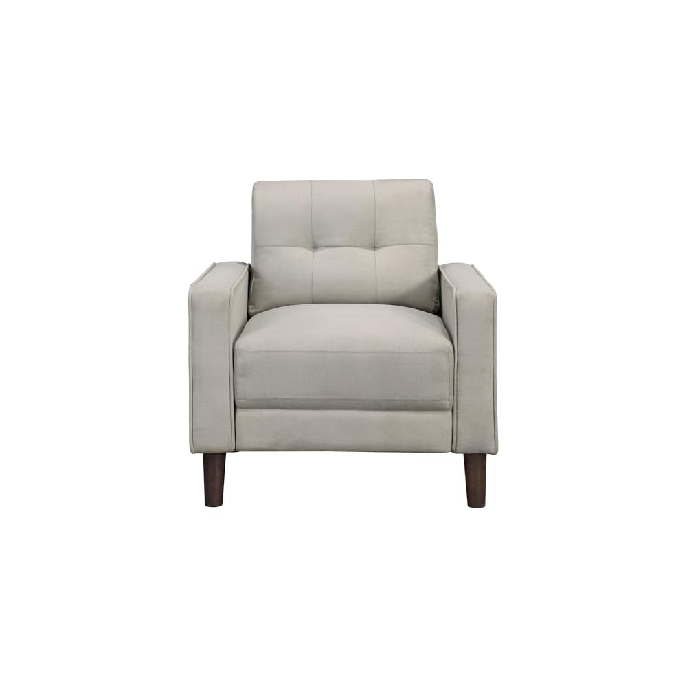 Coaster Bowen Living Room Performance Fabric Accent Chair, Beige 506787
