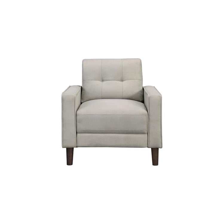 Coaster Bowen Living Room Performance Fabric Accent Chair, Beige 506787