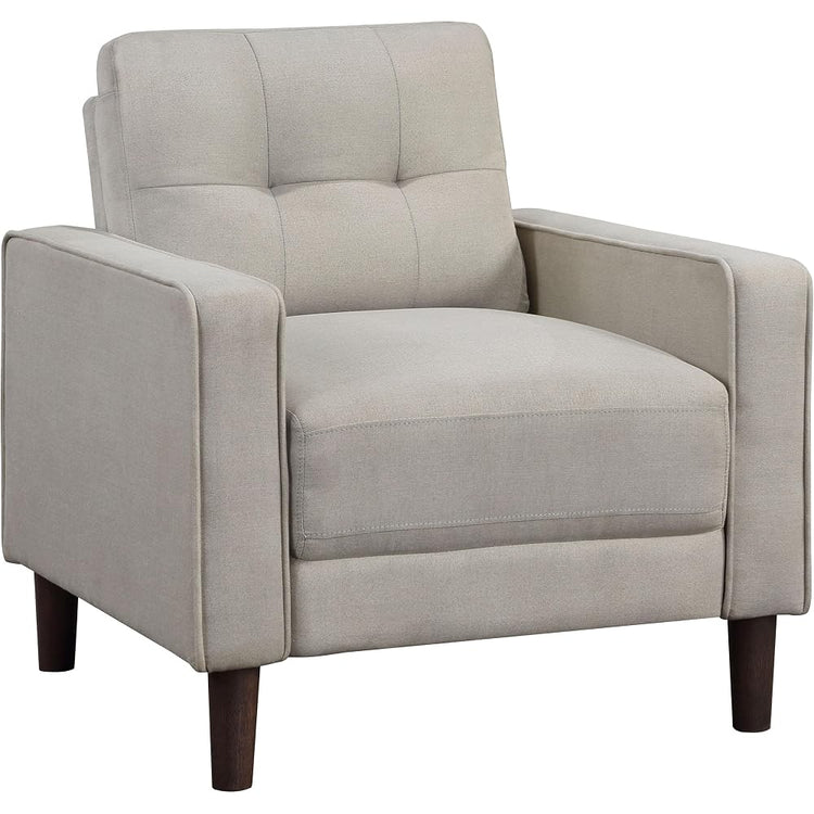 Coaster Bowen Living Room Performance Fabric Accent Chair, Beige 506787